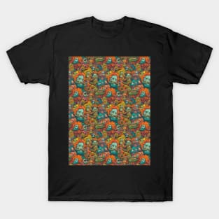 Faces of the Psychedelic Realm T-Shirt